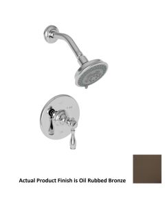 Newport Brass 3-1774BP/10B Victoria 1.8 GPM Single Handle Balanced Pressure Shower Trim Only in Oil Rubbed Bronze (Rough In Sold Separately)
