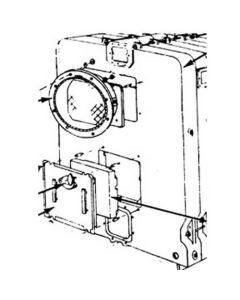 Weil-McLain 318102480 Back Section, Water and Steam with 8" Return Flange 94118
