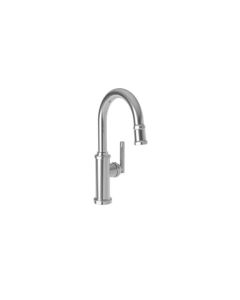 Newport Brass 3190-5223/26 Heaney 1.8 GPM Prep/Bar Pull Down Faucet in Polished Chrome 
