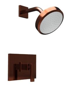 Newport Brass 3-2044BP/08A 3-2044BP Shower Trim Package with Single Function Shower Head from, Antique Copper