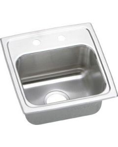 Elkay  Pursuit Outdoor Sink Lustrous Satin Stainless Steel Top Mount 1 Hole
