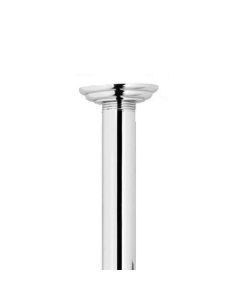 Newport Brass 517-18/01 18" x 1/2" Ceiling Mount Shower Arm with Escutcheon, Forever Brass
