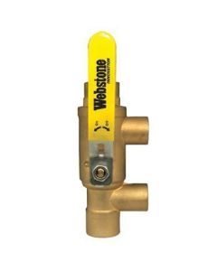 Webstone 58643 1 x 3/4 Pro-Pal Purge Tee 5864 Series