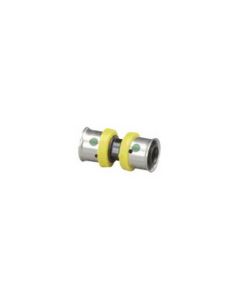 Viega 49403 V5615 Polymer PEX Coupling, 1/2"