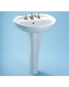 Toto LT620.8#11 TOTO Lavatory Only with 8" Centers, Colonial White