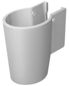 Duravit 0858340000 Starck 2 Siphon Cover in White