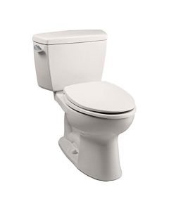 Toto C744EL#03 12" Rough-In Elongated Toilet Bowl Only in Bone (Seat Sold Separately)