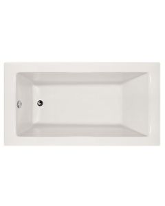 Hydro Systems SYD7232ATO-WHI-LH -WOV.BIS Sydney Acrylic Tub Only (Left Hand Drain Included), White/Biscuit