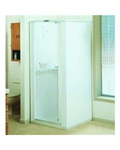 Mustee 140 36-in x 36-in Shower Stall