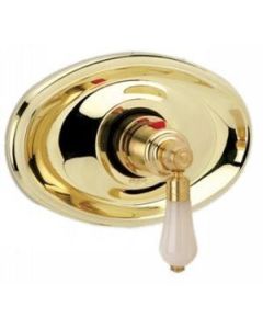 Phylrich TH243/003 TH243_003 - Versailles 3/4 Inch Thermostat, Pink Onyx Handle