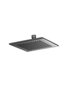 Isenberg HS1001ACP Universal Fixtures 8" Brass Shower Head - Square, HS1001A, Polished Chrome