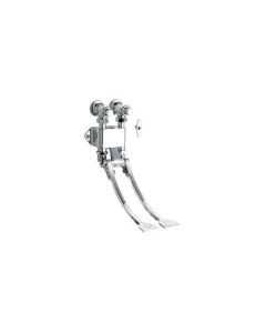 Chicago Faucets 834-EPABCP Chicago Faucet Company Wall Hung Double Pedal Valve, Lead Free