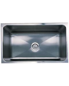Blanco 440300 Magnum 31-1/4" Single Bowl Undermount Kitchen Sink in Stainless Steel