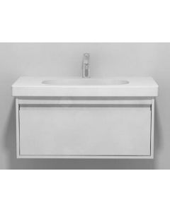 Duravit KT666701818 Ketho 31.5" L X 17.88" W X 16.13" H Wall-Mount Vanity Unit in White