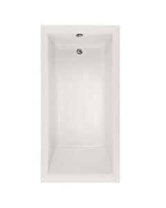 Hydro Systems LAC6030ATO-WHI Lacey Acrylic Tub Only (Drain Included), White