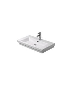Duravit 04917000001 2nd Floor Washbasin 27 1/2, 1 Hole Tapping in White