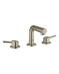 Grohe 20572EN1 GROHE Concetto 8 In. Widespread 2-Handle Mid-Arc Bathroom Faucet In Brushed Nickel