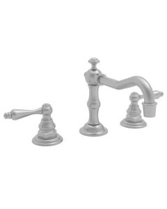 Newport Brass 930L/15S 930L Chesterfield Double Handle Widespread Lavatory Faucet with Me, Satin Nickel
