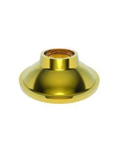 Newport Brass 207/01 2-3/8" Solid Brass Shower Arm Flange, Forever Brass