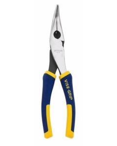 Irwin 2078228 IRWIN Tools VISE-GRIP Pliers, Bent Long Nose, 8-Inch ()
