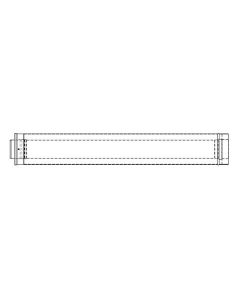RHC RTG20151D-1 36-VENT LENGTH GAS VENTIConcentric Straight Vent - 35.66 in. - 3