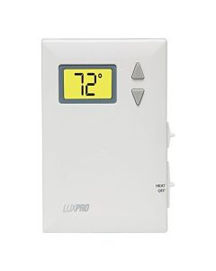 LuxPRO PSD010B LuxPro Digital 2 Wire Heat Only Thermostat -