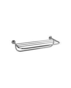 Newport Brass 13-33/06 13-33 Alexandria 24" Towel Shelf with Towel Bar, Antique Brass