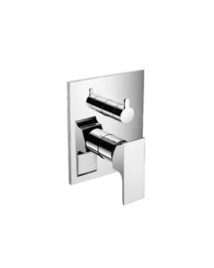 Isenberg 160.1168CP 190.2100CP Serie 190 2-Way Pressure Balance Valve and Tub Shower Trim, 190.2100, Polished Chrome