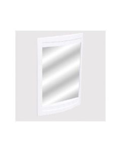Empire M100M24W Malibu 100 Bathroom Vanity Mirror Finish: White, Size: 24"