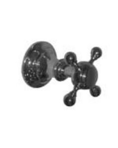 Newport Brass 3-322/26 3-322 Victoria Cross Handle Trim for Diverter Valve, Polished Chrome