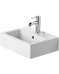 Duravit 0704450027 Handrinse Basin 45Cm Vero White With Tap Hole 1 Tap Hole, Grounded