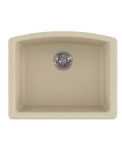 Franke ELG11022CHA Ellipse Granite Undermount Single Bowl Kitchen Sink, Champagne