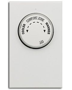 LuxPRO LV21-005 Lv21-005 Double Pole Line Voltage Heat Only Manual Thermostat (Bblv2-005l)
