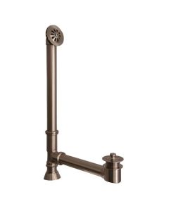 Barclay 5599E-BN Extended Tub Waste And Overflow In Brushed Nickel
