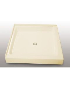 Fiat 32WL Crane Plumbing Cascade 32-by-32-Inch Shower Receptor, White