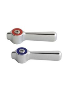 Chicago Faucets 369-PRJKCP 2-Pair 2-3/8-Inch Metal Lever Handles, Chrome
