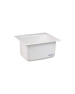 Mustee 10C Utility Sink, 22-Inch x 25-Inch, White