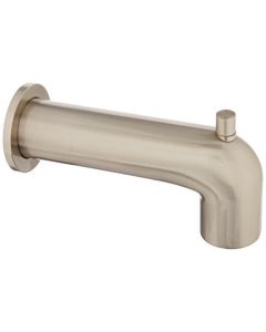 Danze DA666934BN Parma Wall Mount Tub Spout with Diverter, 6 1/2-Inch, Brushed Nickel