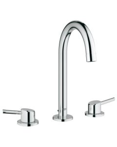 Grohe 2021700A Concetto L-Size 2-Handle 3-Hole Bathroom Faucet - 1.2 GPM