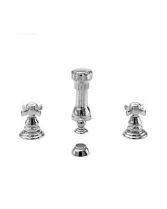 Newport Brass 1009/15 1009 Fairfield Vertical Spray Double Handle Bidet Faucet with Meta, Polished Nickel