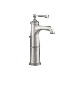 Jado 842701.444 Hatteras Single Lever Vessel Faucet, Antique Nickel