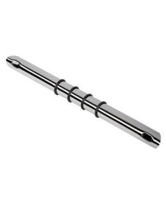 Nameeks GEESA 5551 Geesa Geesa 5551-638845267977 Standard Hotel Collection Wall Mount Brass Shower Foot Rest, Chrome