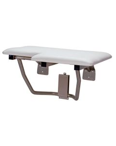 Mustee 390.402 CareGiver 26 in. Left Hand Shower Seat Bench