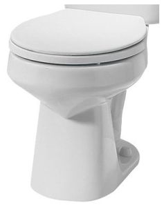 Mansfield 130010007 130 Alto White Round Front Toilet Bowl