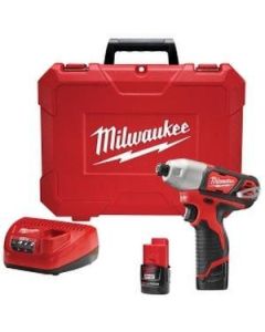 Milwaukee 2462-22 Electric Tool M12 Impact Driver Kit