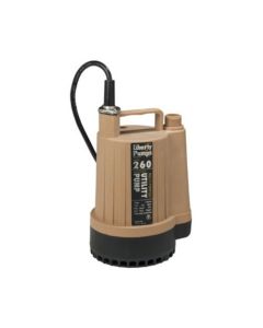 Liberty Pumps 260 1/6-Horse Power 3/4-Inch Discharge Submersible Utility Pump