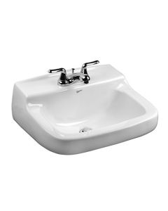 Mansfield 200810040 Plumbing 2008-4 ADA Wall-Mount Bathroom Sink, White