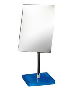 Nameeks GEDY RA2018-05 Gedy Rainbow Square Magnifying Mirror, Blue