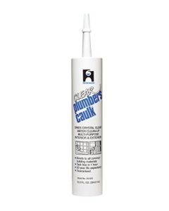 Oatey 25625 Plumbers Caulk(TM) - Clear - Cartridge