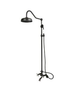 Kingston Brass CCK2665 Vintage Shower Combination, Oil Rubbed Bronze